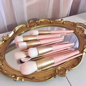 Daubigny 16Pieces Pink Complete Premium Synthetic Professional Makeup Brushes